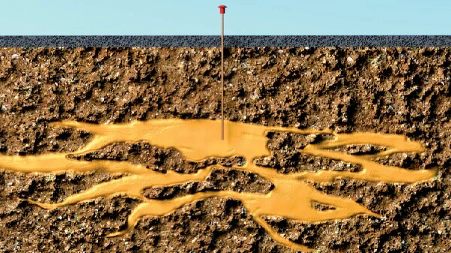 Stabilisation des sols argileux